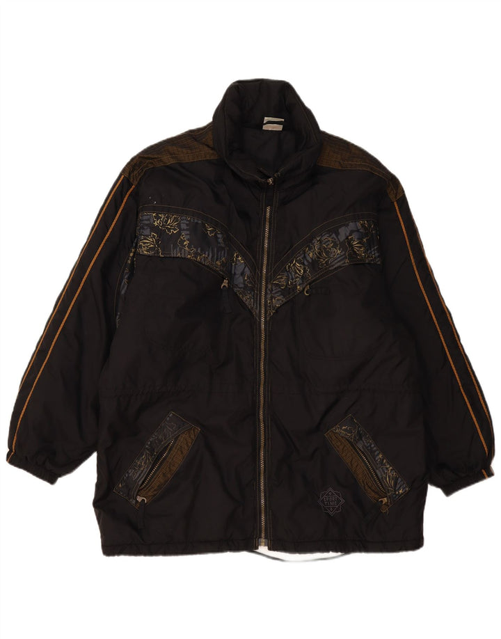 Giacca a vento da uomo Active UK 42 XL Poliammide floreale nera