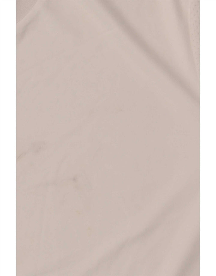 T-shirt Adidas Aeroready da uomo, grande, in poliestere bianco