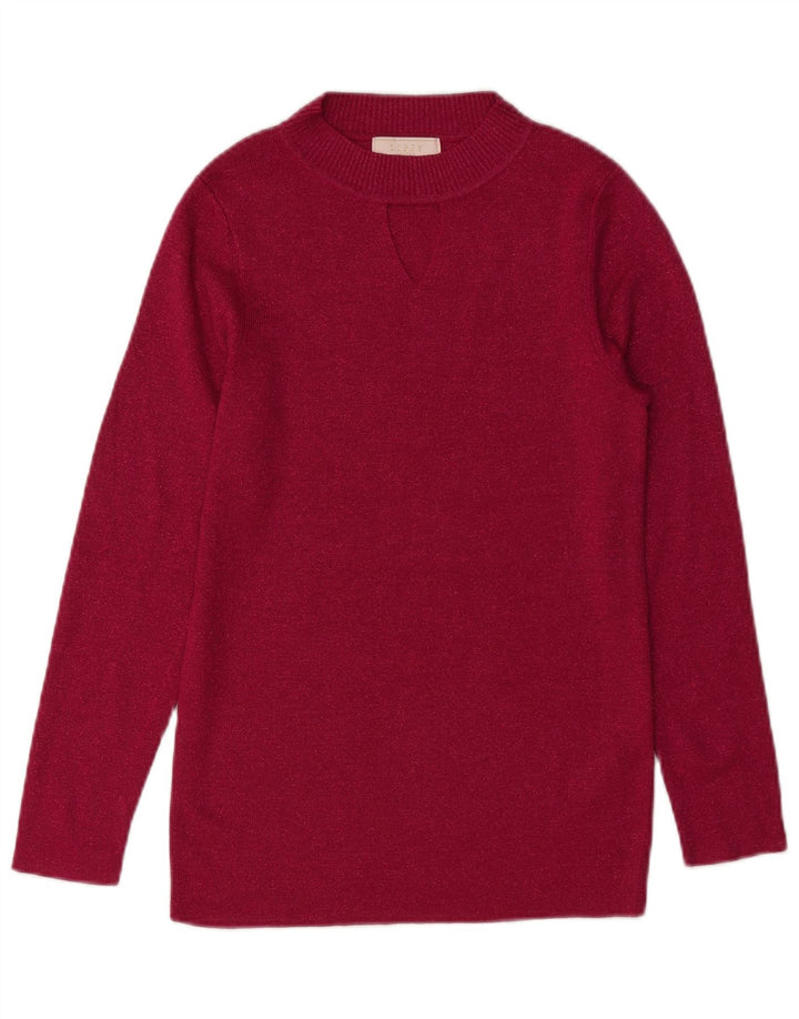 Maglione maglione collo alto per ragazze Lipsy 13-14 anni poliestere rosa