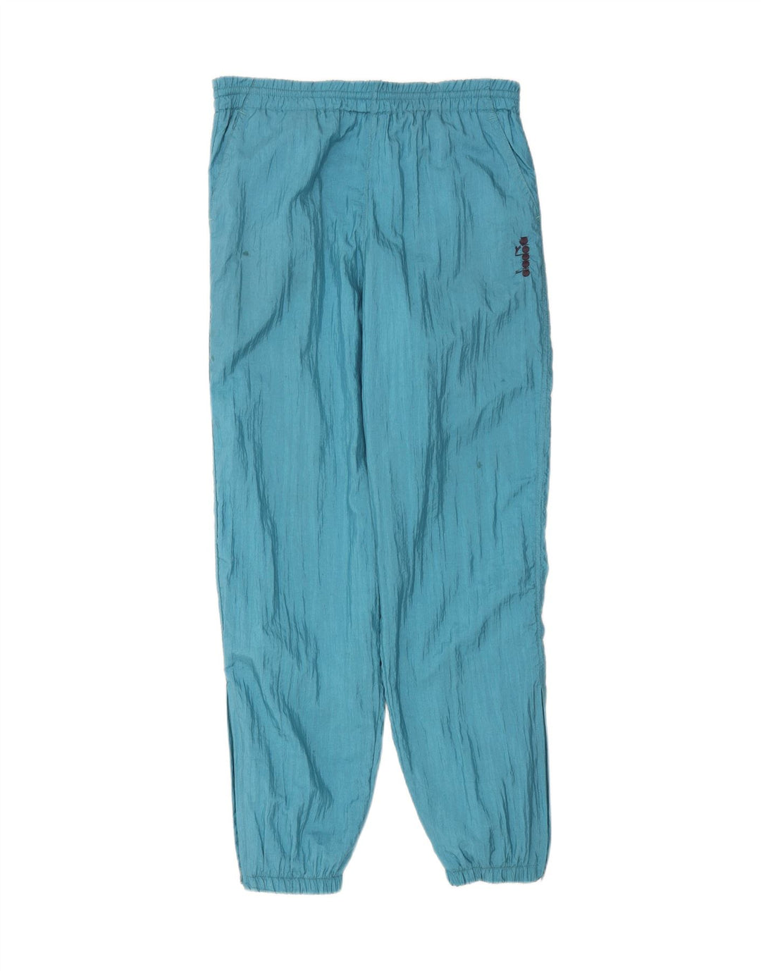 DIADORA Mens Tracksuit Trousers Joggers Medium Blue Nylon Vintage Diadora and Second-Hand Diadora from Messina Hembry 