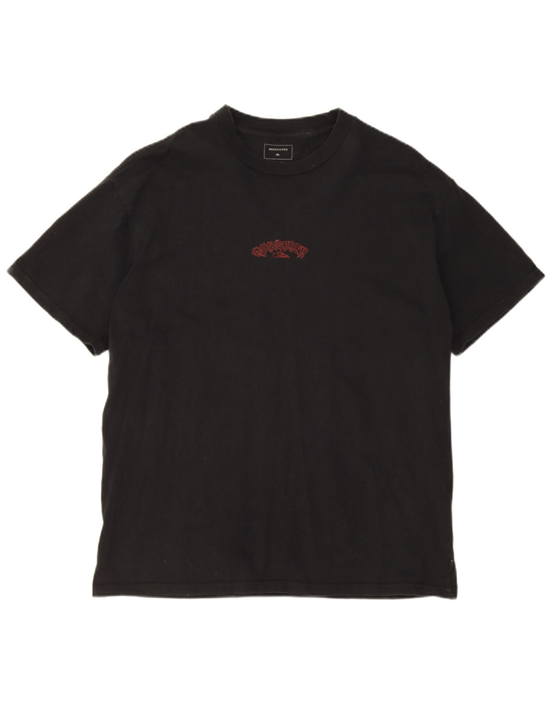 T-shirt da uomo QUIKSILVER Top grande in cotone nero