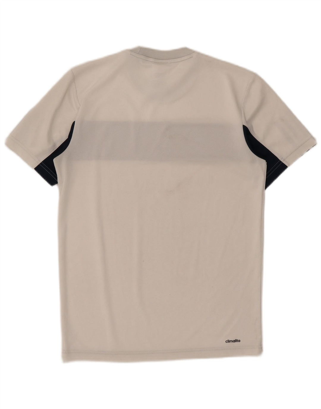T-shirt da tennis da uomo ADIDAS Top Small in poliestere color block bianco