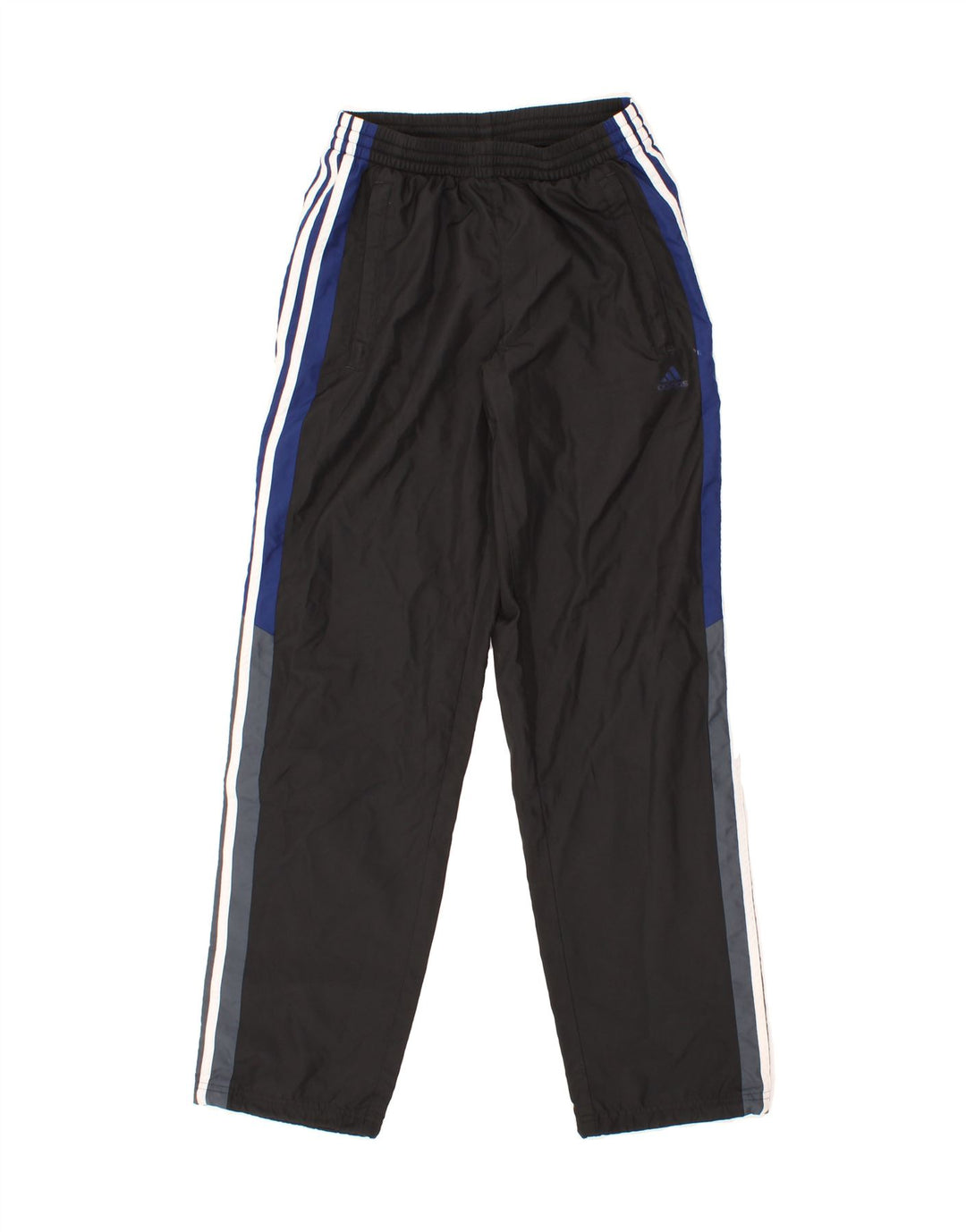 ADIDAS Mens Tracksuit Trousers Small  Black Colourblock Polyester Vintage Adidas and Second-Hand Adidas from Messina Hembry 