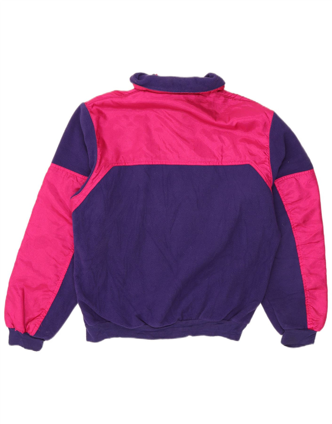 AESSE Giacca anorak oversize da donna con zip 1/4 UK 14 Colore rosa medio