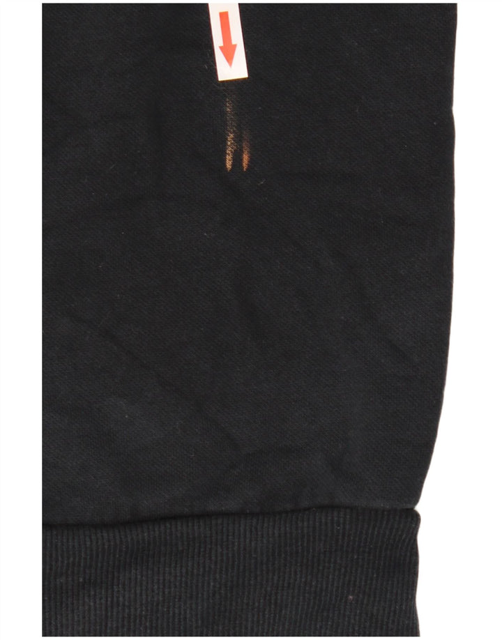 Felpa grafica da uomo Puma, media, in cotone blu navy
