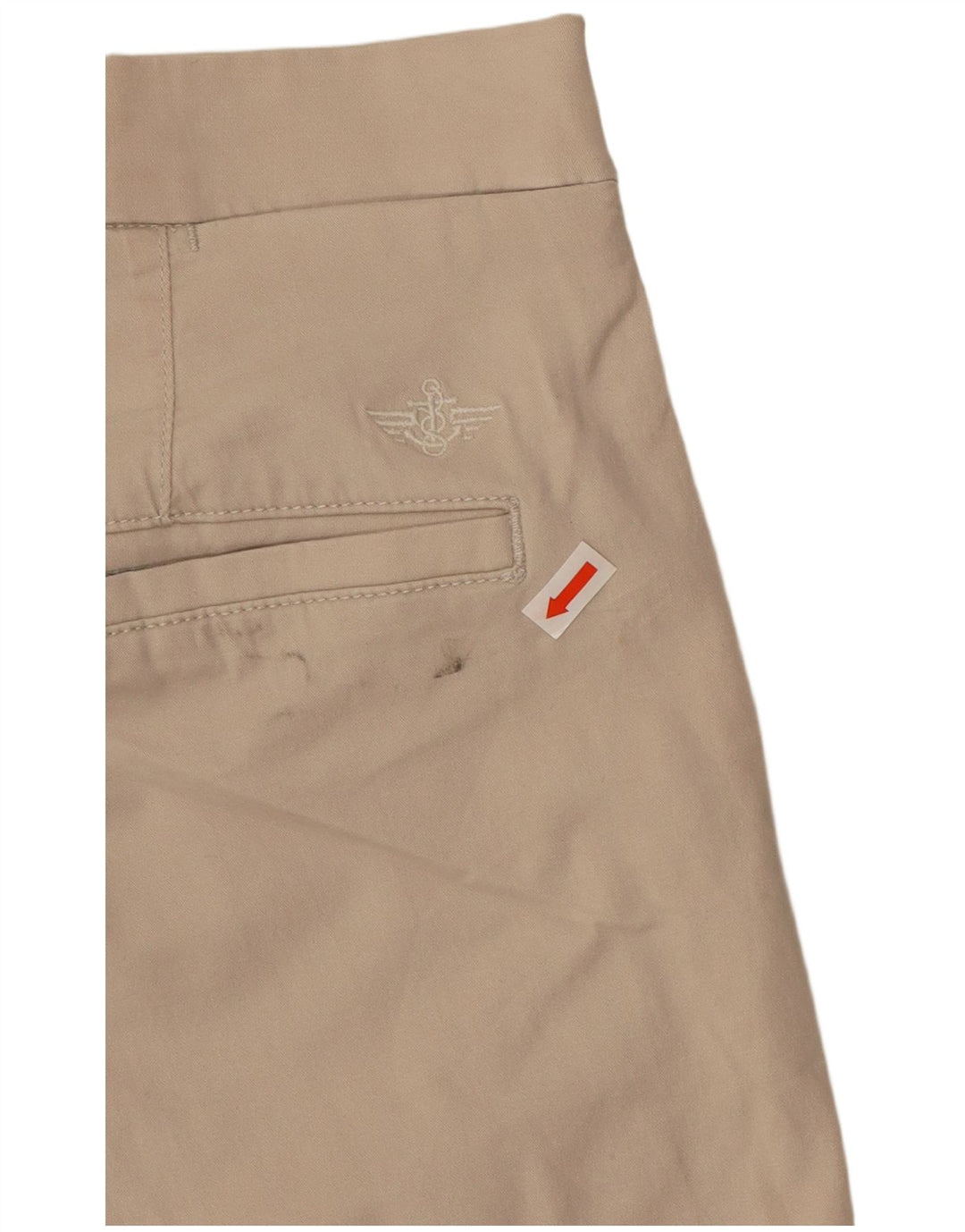 DOCKERS Pantaloncini chino da uomo W44 2XL Cotone beige