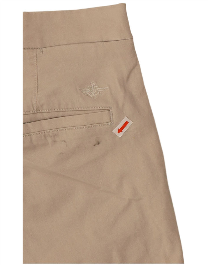 DOCKERS Pantaloncini chino da uomo W44 2XL Cotone beige