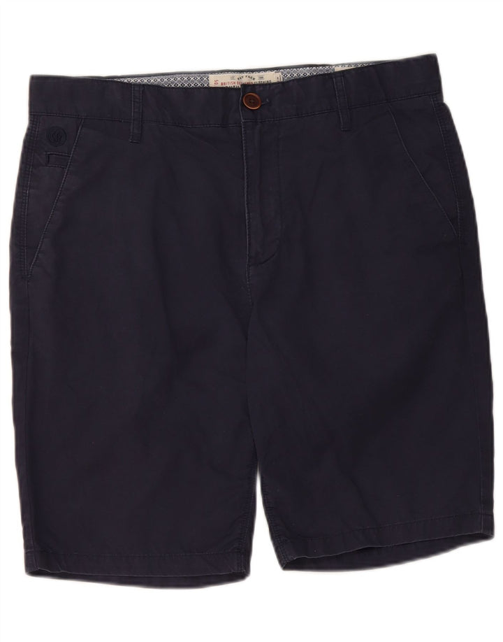 Pantaloncini chino da uomo Fat Face W32 cotone blu navy medio