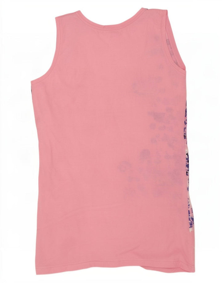 Canotta da donna Hugo Boss UK 12 Rosa medio floreale