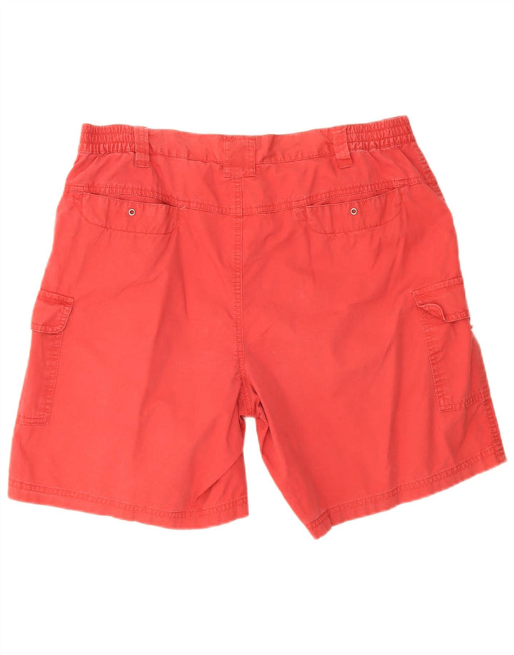 Pantaloncini cargo Columbia da donna grandi W36 in cotone rosso