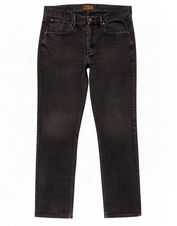 Jeans dritti da uomo Rifle W34 L31 cotone nero