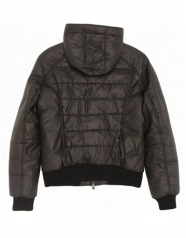 Refrigiwear Giacca imbottita con cappuccio Sixty da uomo IT 50 Large Nera