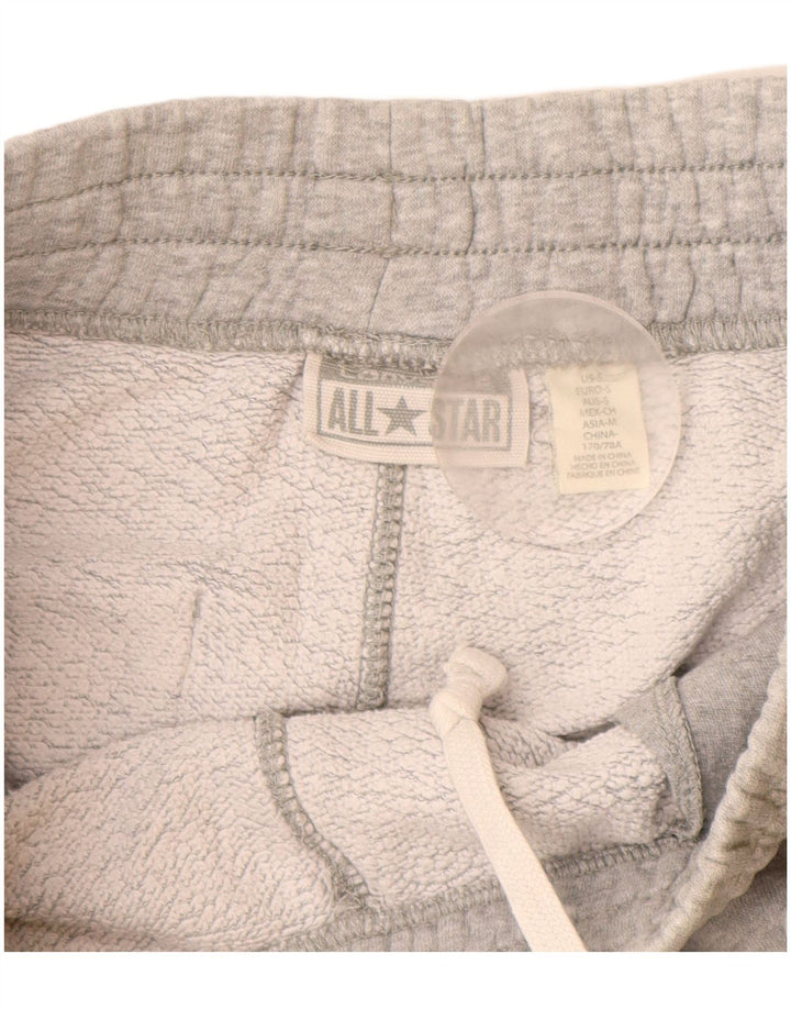 CONVERSE Pantaloni da tuta da uomo Joggers piccoli in cotone screziato grigio