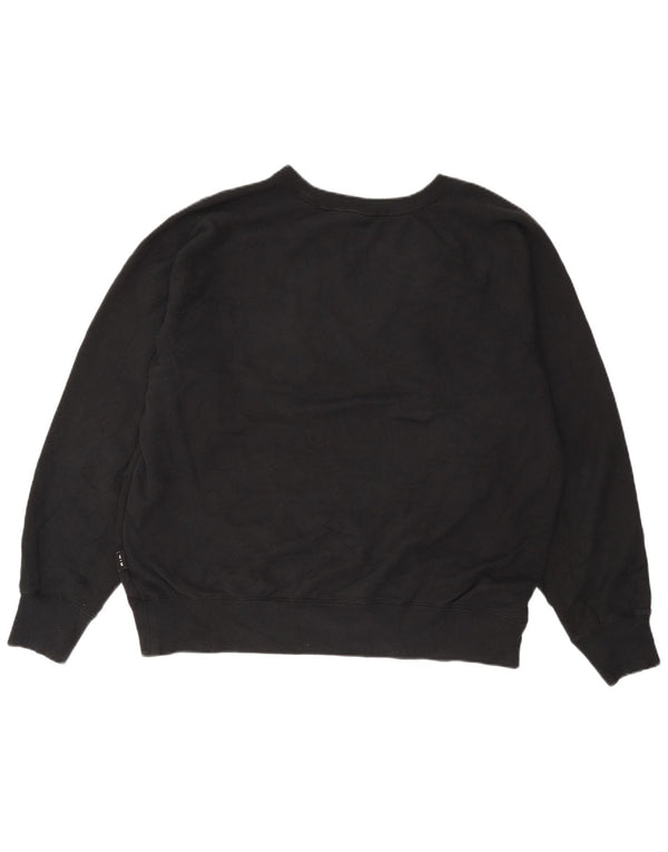 Felpa grafica da uomo Nike Felpa XL in cotone nero