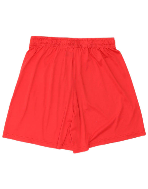 Pantaloncini sportivi da uomo Kappa rosso medio in poliestere