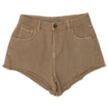 Pantaloncini di jeans da donna Carrera IT 42 Medium W29 Cotone beige