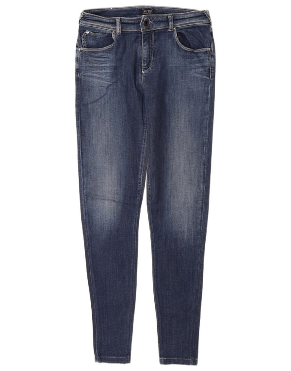 Jeans skinny lilla da donna Armani W29 L31 cotone blu