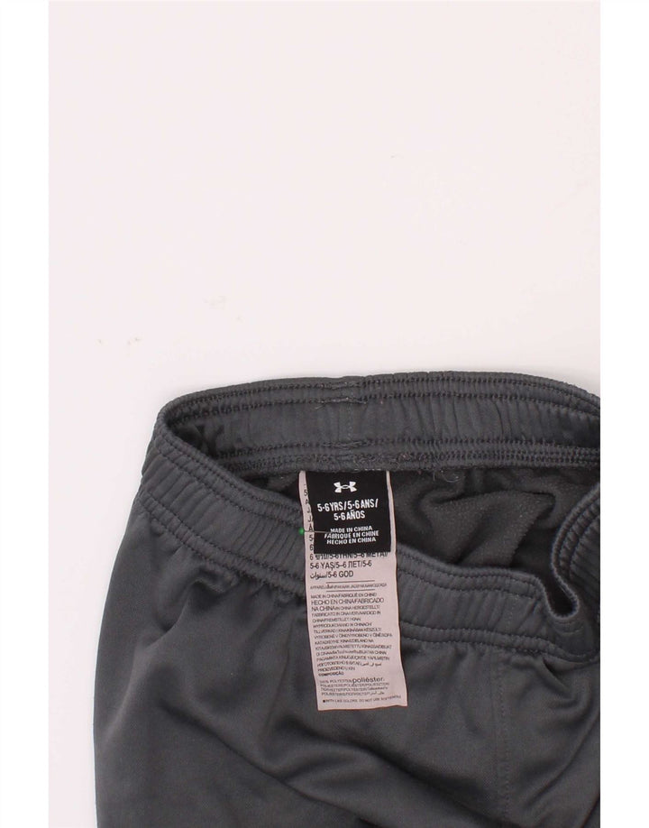 Pantaloni da tuta con grafica da ragazzo Under Armour, pantaloni da jogging, 5-6 anni, grigi