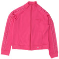Giacca da tuta da donna Adidas UK 14 poliestere rosa medio