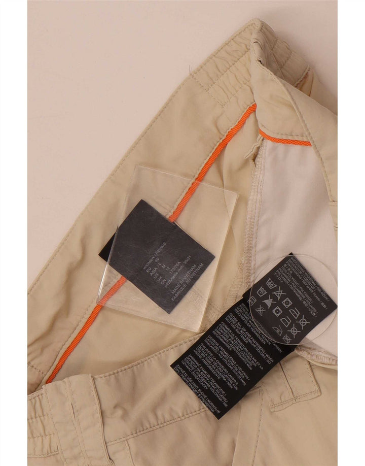 Pantaloncini chino da donna Jack Wolfskin UK 12 Medium W32 Beige Poliammide