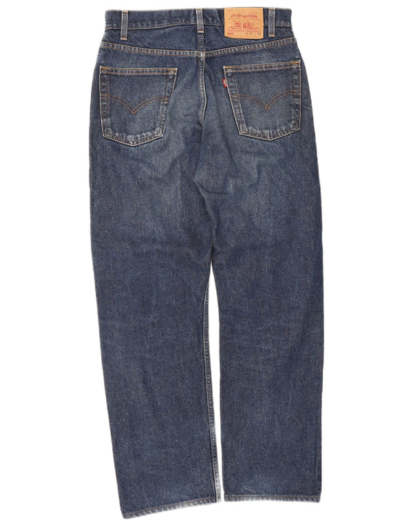 Jeans dritti da uomo Levi's 505 vestibilità regolare W31 L30 cotone blu