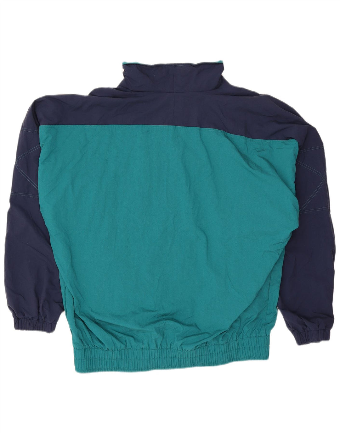 Giacca da tuta da uomo VINTAGE 2XL Blu Colourblock