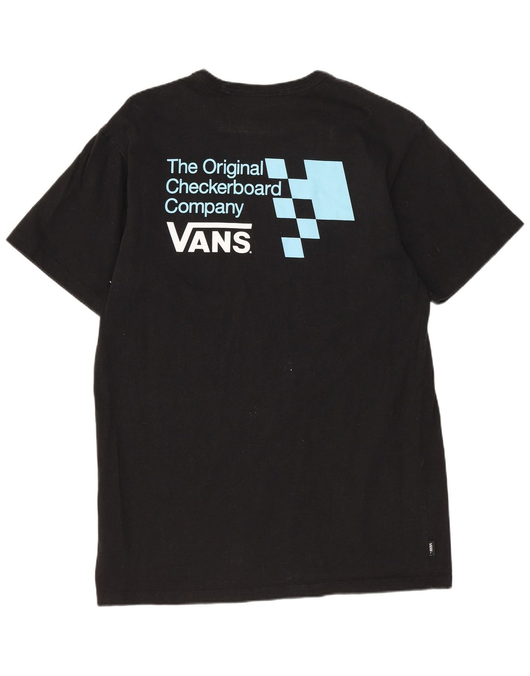 T-shirt grafica da uomo con vestibilità classica VANS, cotone medio nero