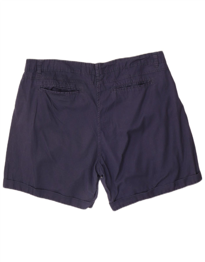 MOUNTAIN WAREHOUSE Pantaloncini casual da donna UK 18 XL W40 Cotone blu navy