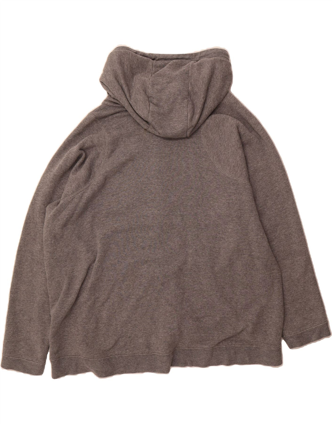 NIKE Mens Zip Hoodie Sweater XL Grey Cotton Vintage Nike and Second-Hand Nike from Messina Hembry 