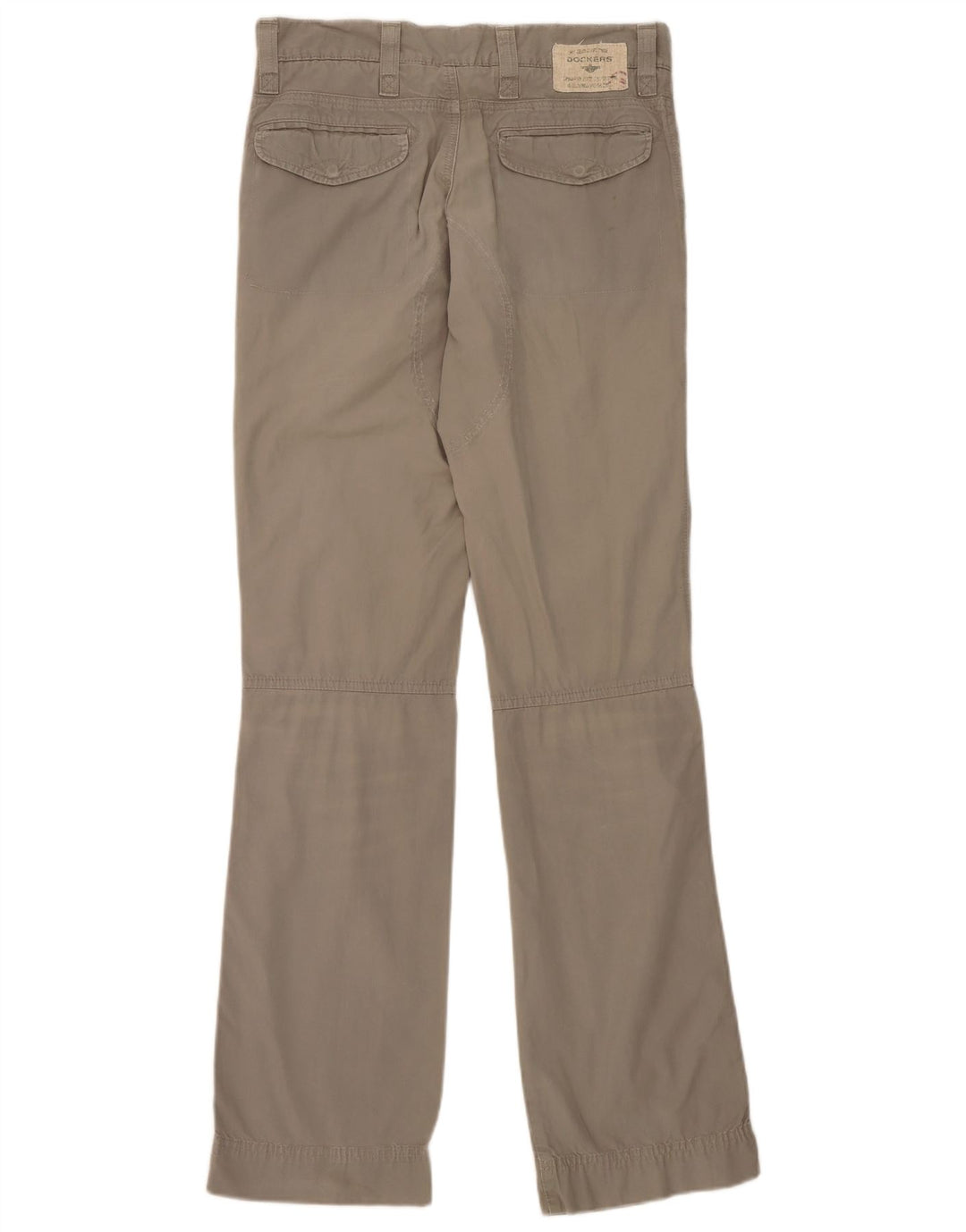 Pantaloni chino dritti kaki da uomo Dockers W30 L32 grigi