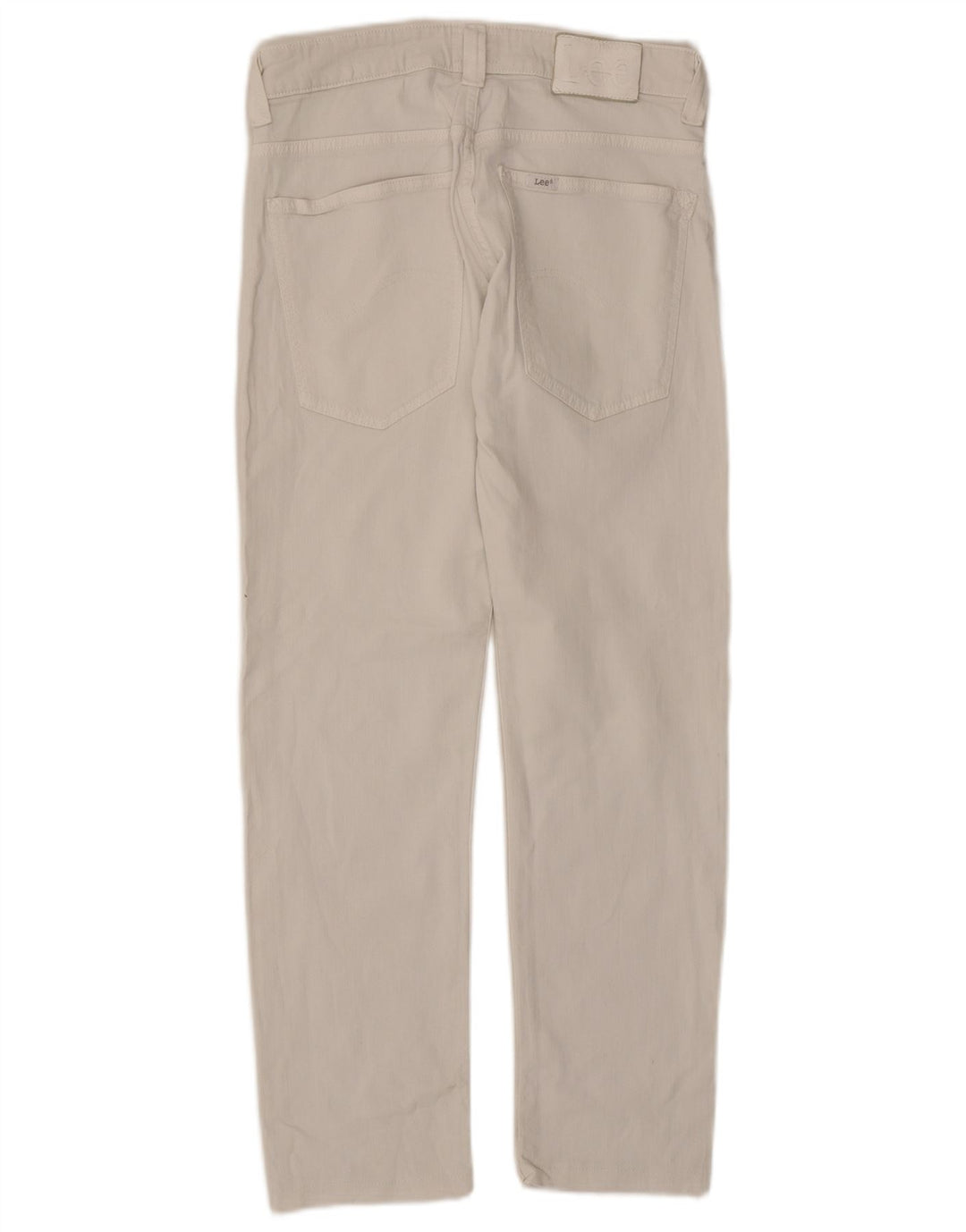 Jeans LEE Powell Slim da donna W32 L27 in cotone bianco sporco