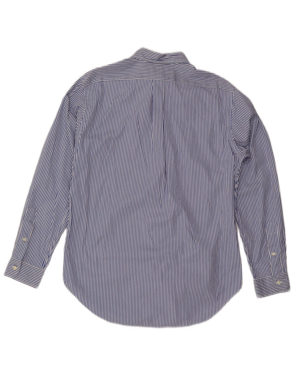 Camicia Ralph Lauren da uomo dalla vestibilità classica, gessato blu medio