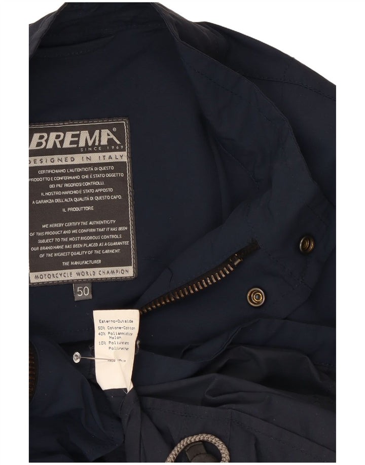 Giacca utility da uomo Brema IT 50 Large Blu Navy in cotone