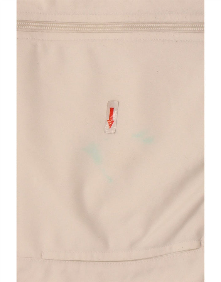 Giacca superiore della tuta da ragazzo Nike 13-14 anni XL Poliestere color block bianco