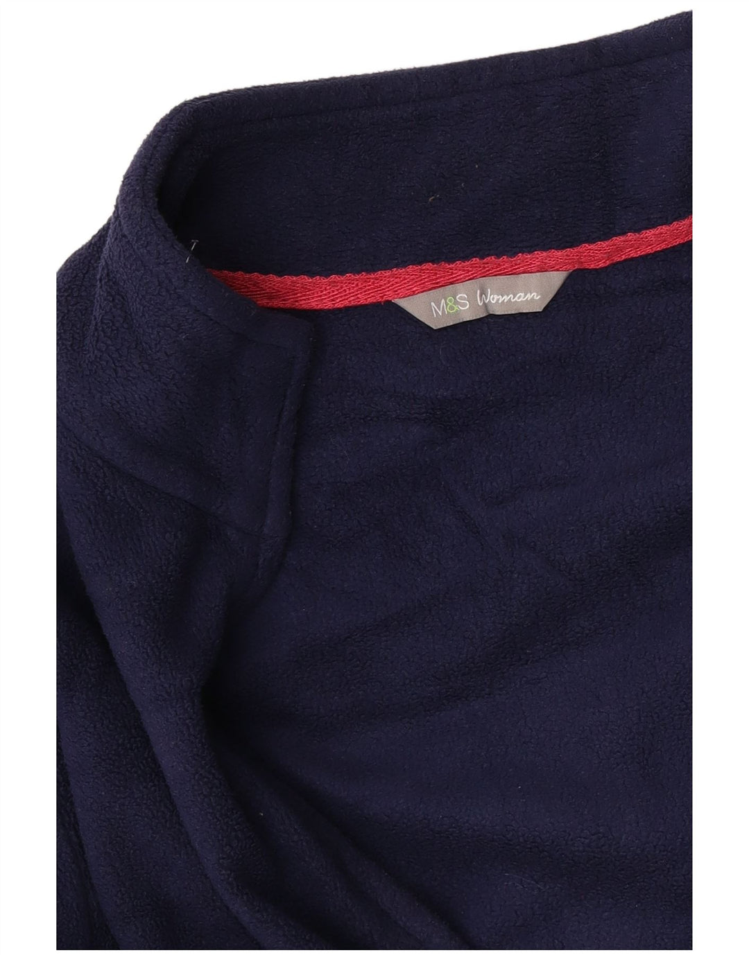 Giacca in pile da donna Marks & Spencer UK 16 grande blu navy