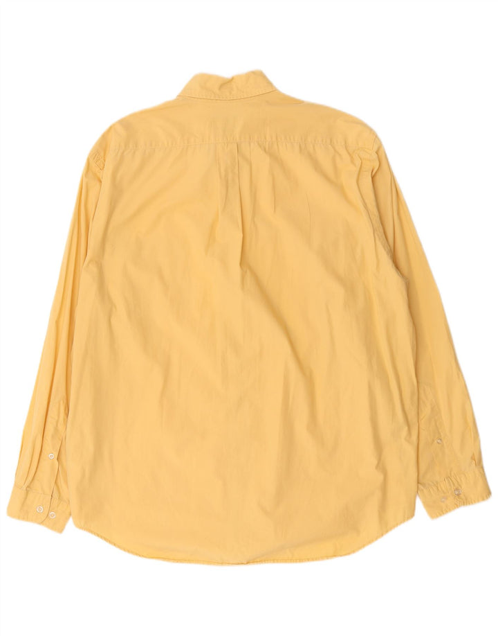 Camicia da uomo Marlboro Classics 2XL cotone giallo