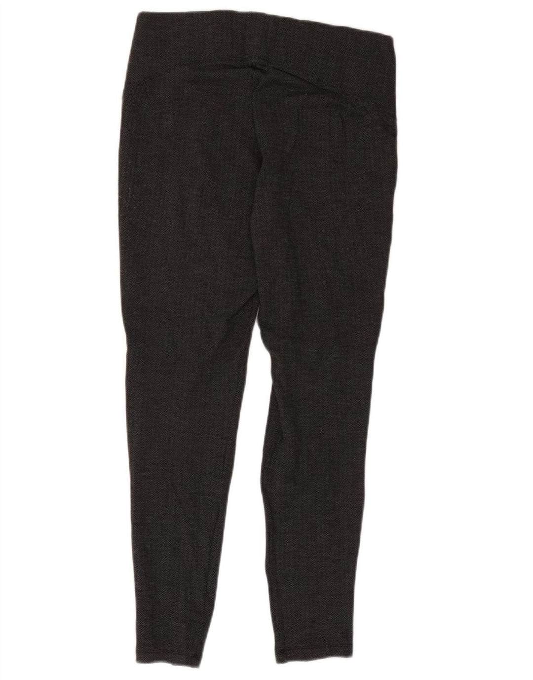 Leggings da donna Marks & Spencer UK 14 Large in viscosa nera a spina di pesce