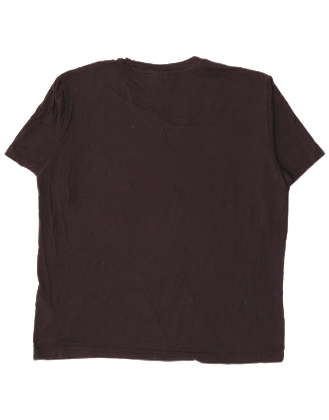 T-shirt grafica da uomo Champion Top grande in cotone nero