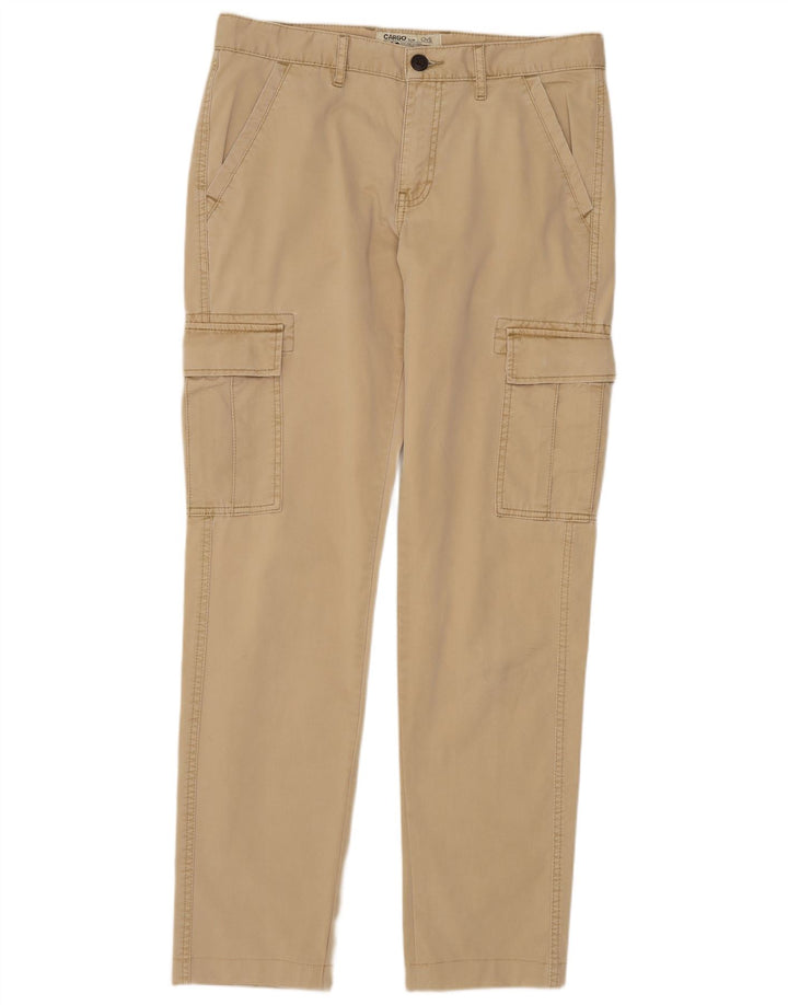 Pantaloni cargo slim uomo OVS IT 48 Medium W34 L32 Cotone Beige