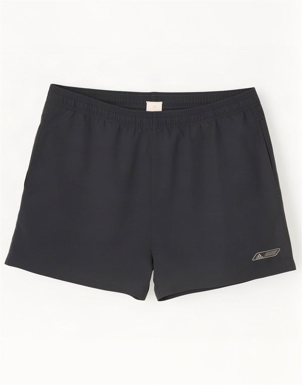 Pantaloncini sportivi da uomo Adidas XL poliestere grigio