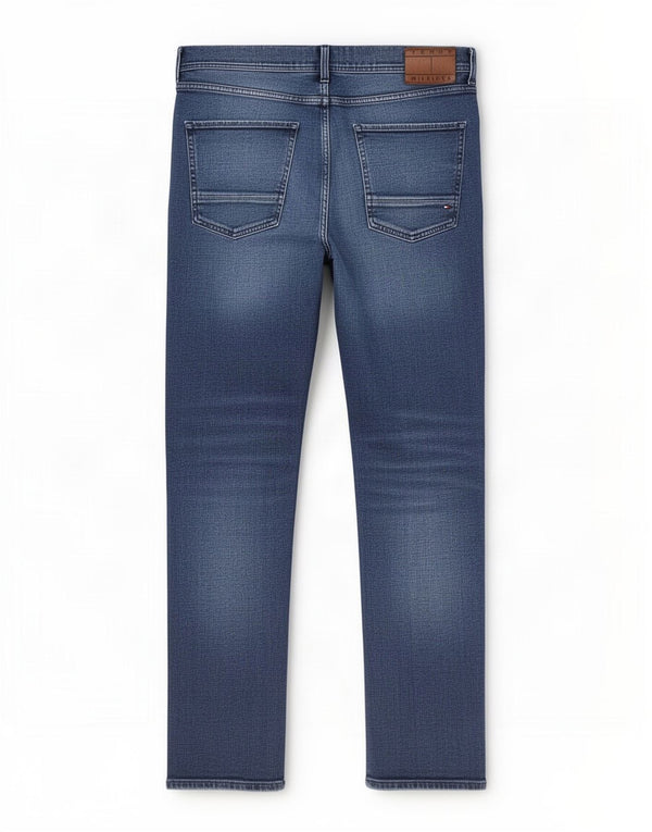 Jeans dritti Denton da uomo Tommy Hilfiger W36 L30 cotone blu