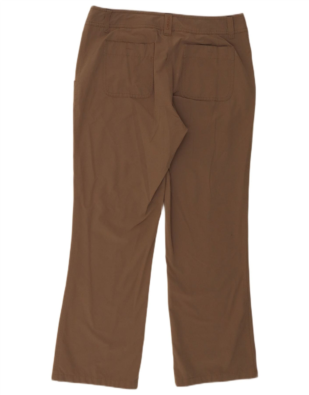 Pantaloni chino dritti da donna Rohan UK 12 Medium W34 L28 Marrone Poliammide