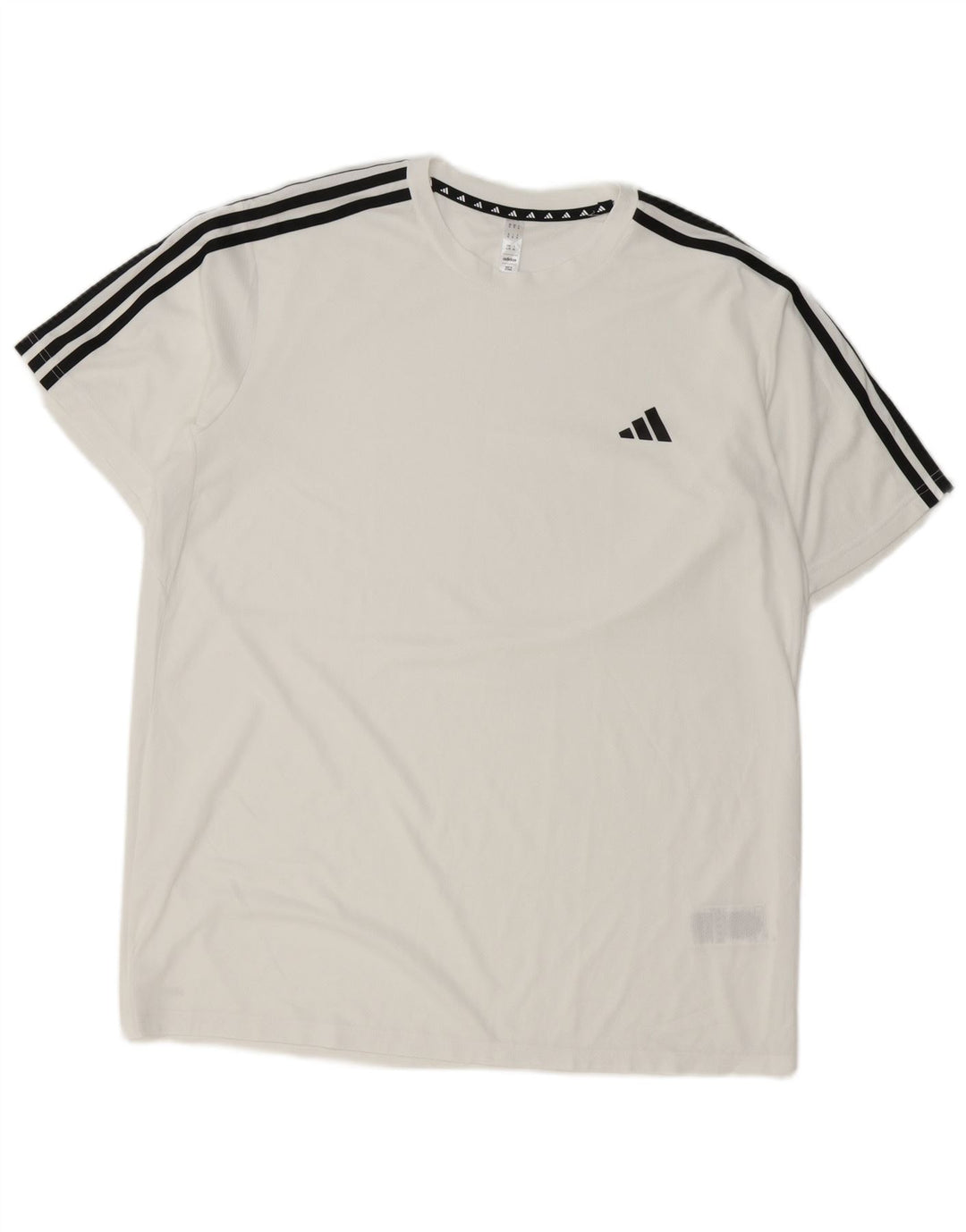 T-shirt Adidas Aeroready da uomo Top XL poliestere bianco