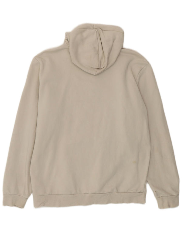 Felpa con cappuccio grafica da uomo Puma in cotone beige medio