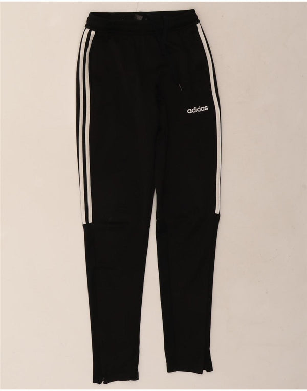 Pantaloni da tuta ADIDAS Climalite da uomo XS poliestere nero
