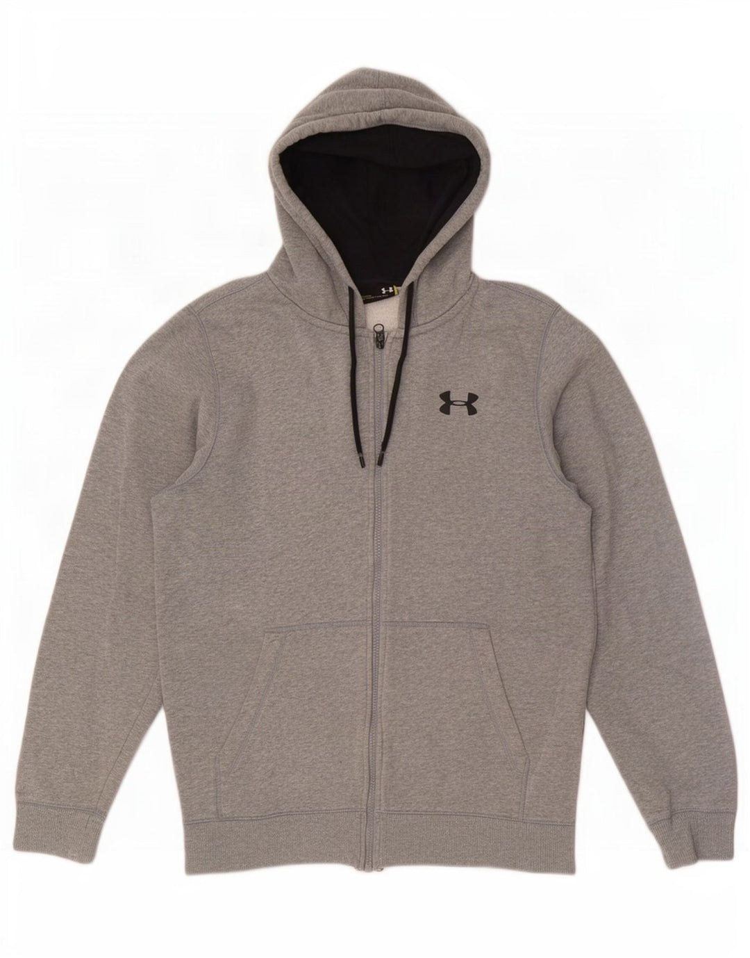 Maglione con cappuccio e zip da uomo Under Armour piccolo grigio screziato