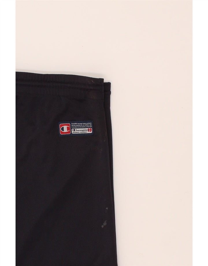 CHAMPION Mens Sport Shorts Small Navy Blue Polyester Vintage Champion and Second-Hand Champion from Messina Hembry 