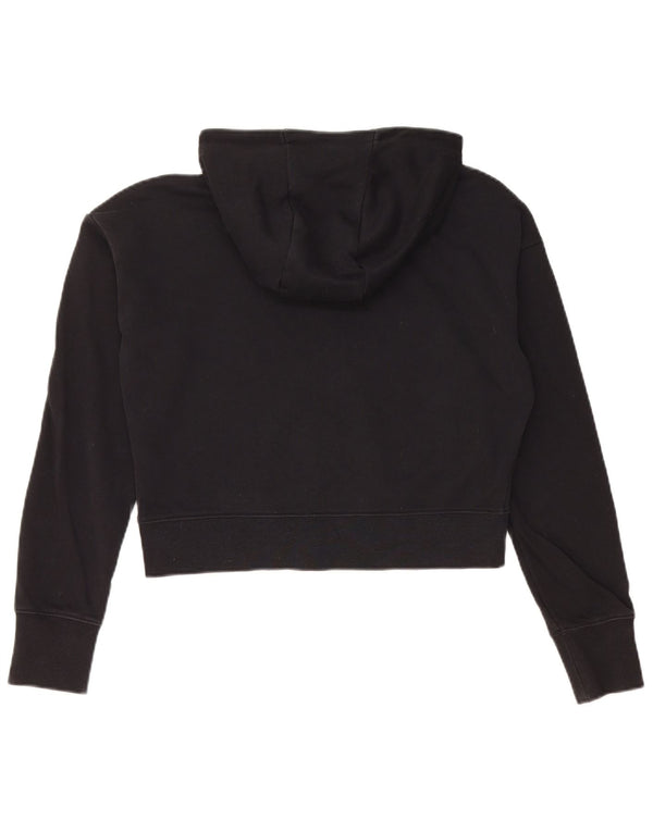 Maglione con cappuccio grafico NIKE per ragazze 13-14 anni XL in cotone nero