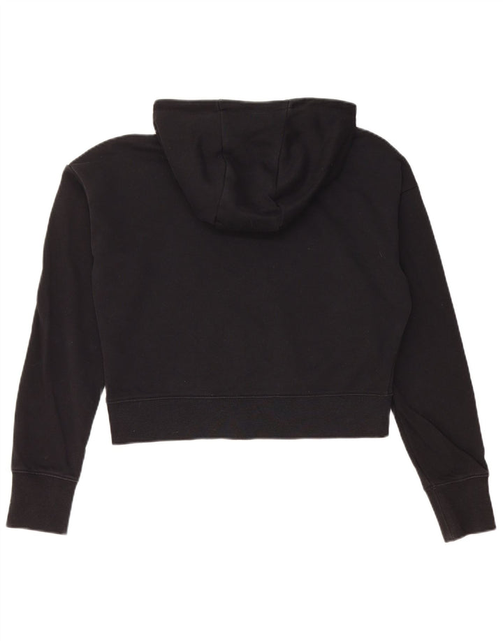 Maglione con cappuccio grafico NIKE per ragazze 13-14 anni XL in cotone nero