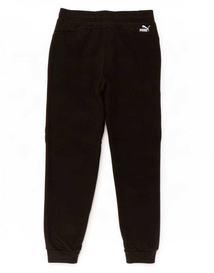 Pantaloni da tuta da uomo Puma Joggers Medium Black Cotton